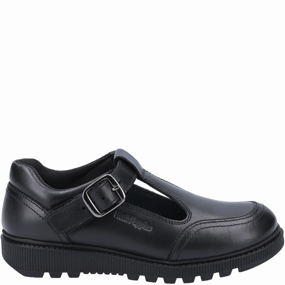 Planet Step Hush Puppies Kerry Junior School Shoes