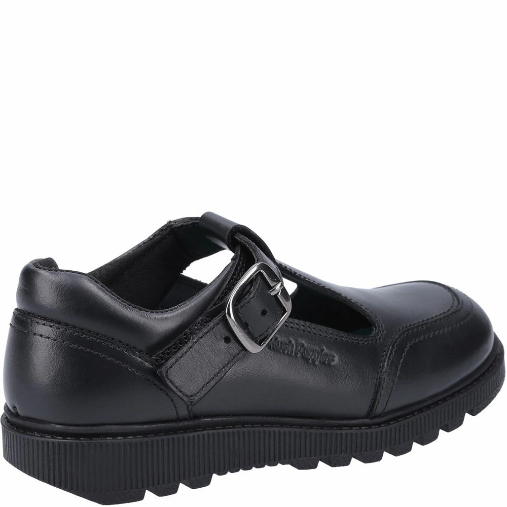 Hush Puppies Kerry Junior School Shoes Throw Step