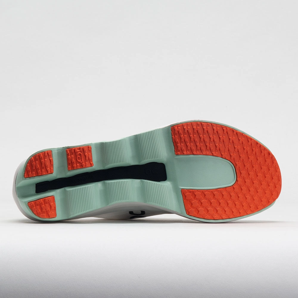 On Cloudboom Echo Men's  White/Mint running on a synthetic track shoes urban running shoes