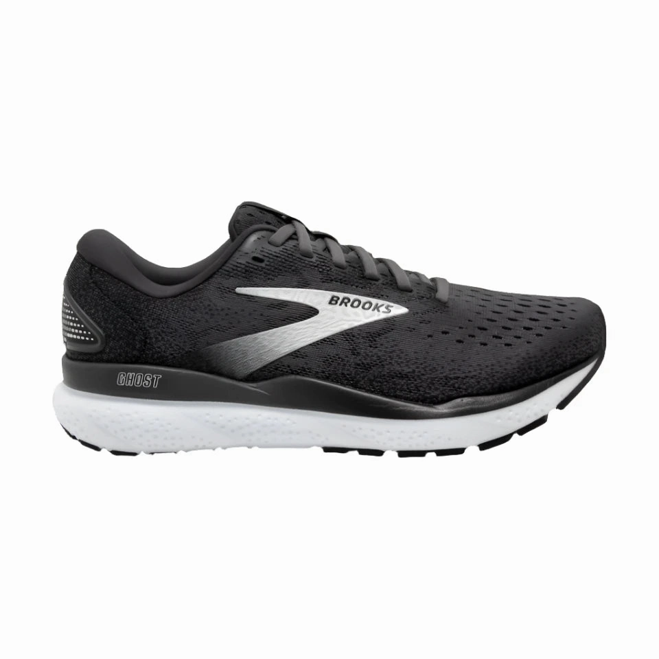 Sleek Detail Step Free Men's Ghost 16 Black/Grey/White (Neutral/Cushion)