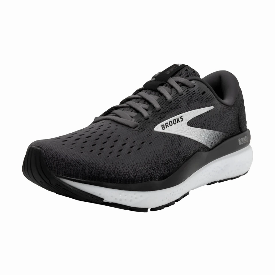Men's Ghost 16 Black/Grey/White (Neutral/Cushion) Ice Step Pure Fit