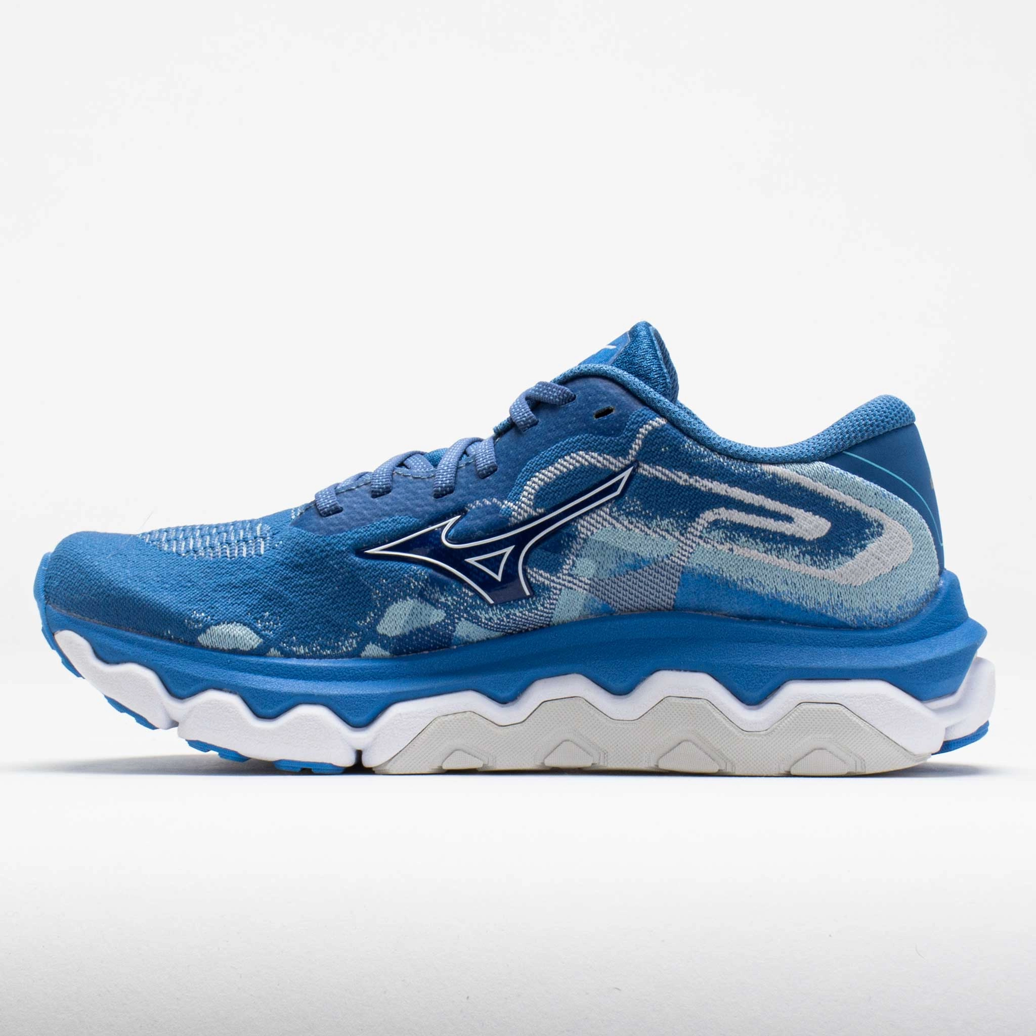 unpadded shoes Toe box Mizuno Wave Horizon 7 Women's  Federal Blue/White