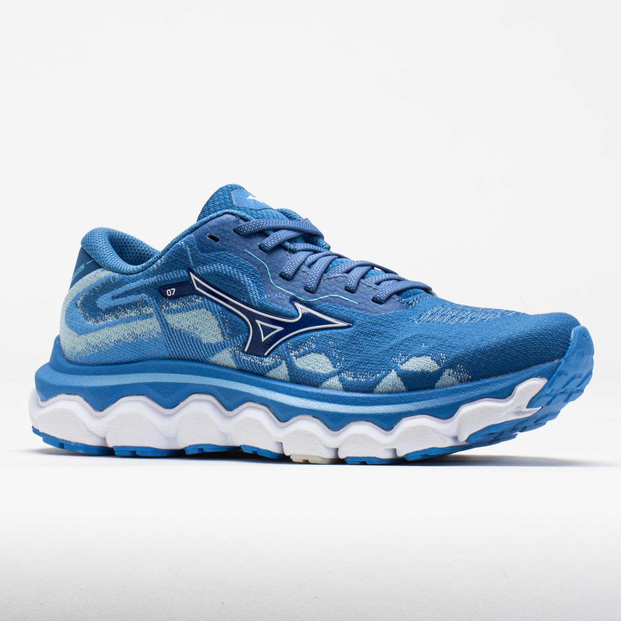 Mizuno Wave Horizon 7 Women's  Federal Blue/White All-Terrain Flexibility cool - down