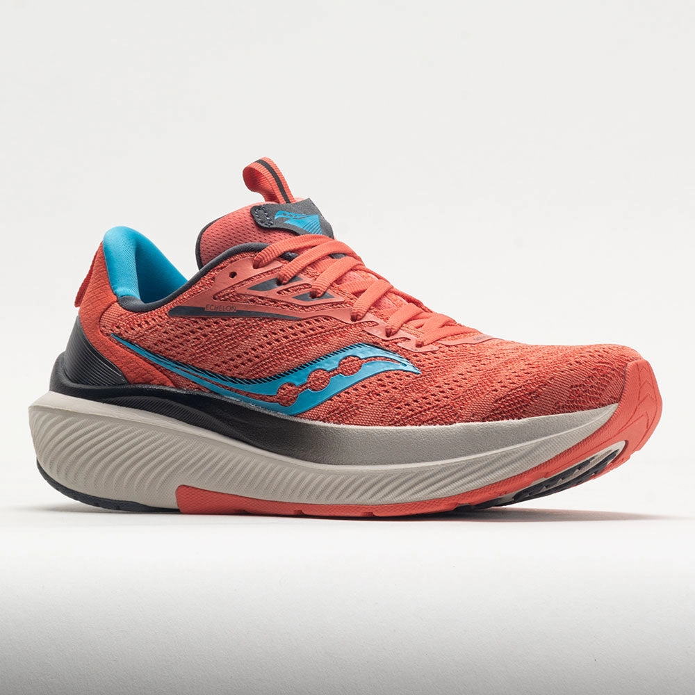 for exercise Saucony Echelon 9 Women's  Coral/Ocean