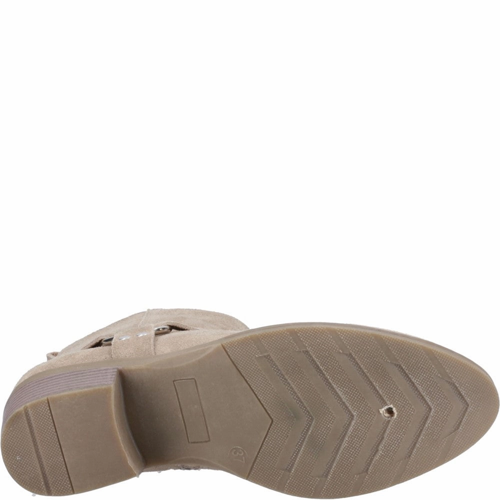 Hush Puppies Iria Buckle Boot Breathable Comfort Rock Hike