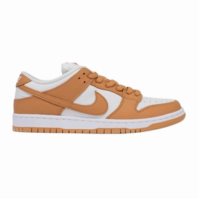 Nike SB Dunk Low, Pro ISO Light Cognac Non Marking Sole