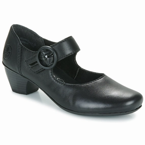 41756-00 Mary Jane Black Buckle Strap