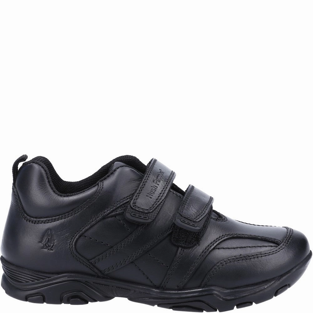 Shock Resistance Hush Puppies Levi Infant School Shoes