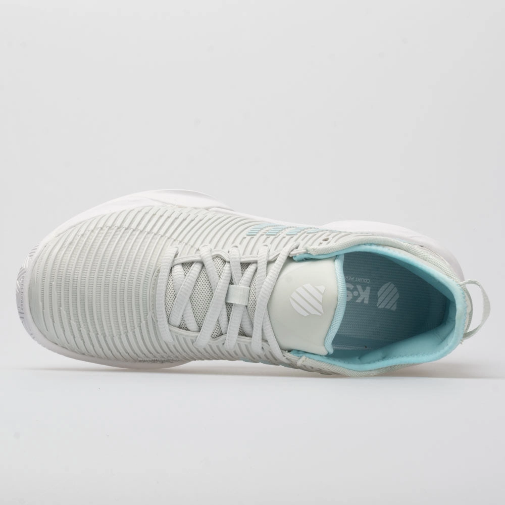 K-Swiss Hypercourt Supreme Women's  Barely Blue/White/Blue Glow weight - loss running shoe intention