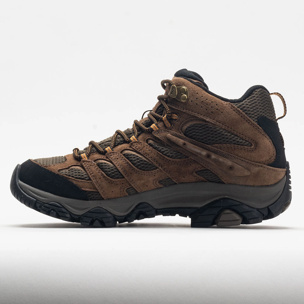 leather running shoes running for a way to stay in control Merrell Moab 3 Mid Waterproof Men's  Earth