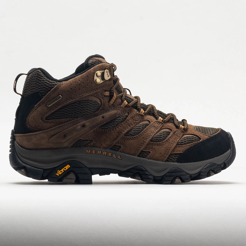 Merrell Moab 3 Mid Waterproof Men's  Earth running during sunrise