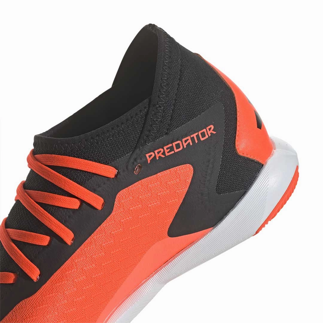 Cushioned Insole Play Momentum adidas Predator Accuracy.3 IC Indoor Shoes - TMsoor/ CBlack/ CBlack