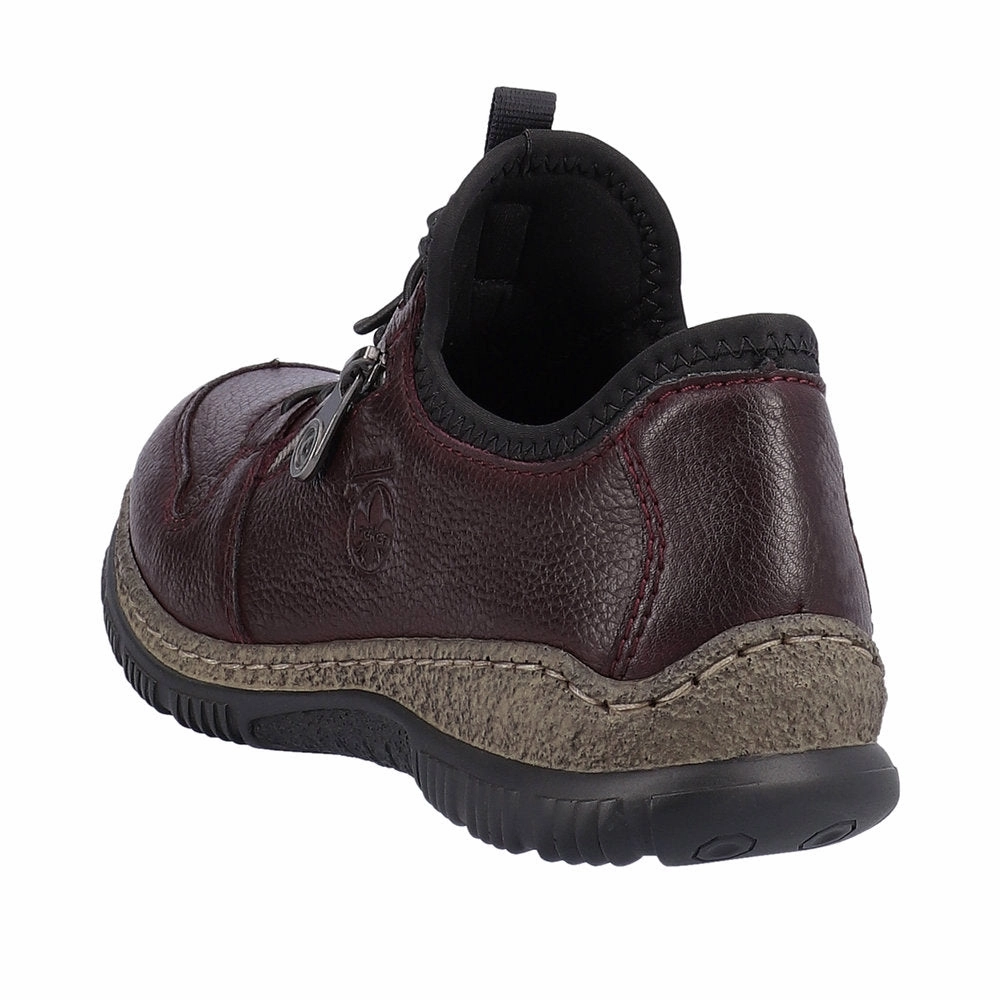 Tread Pattern Neutral Shade N32G0-35 Burgundy/Black Bungee