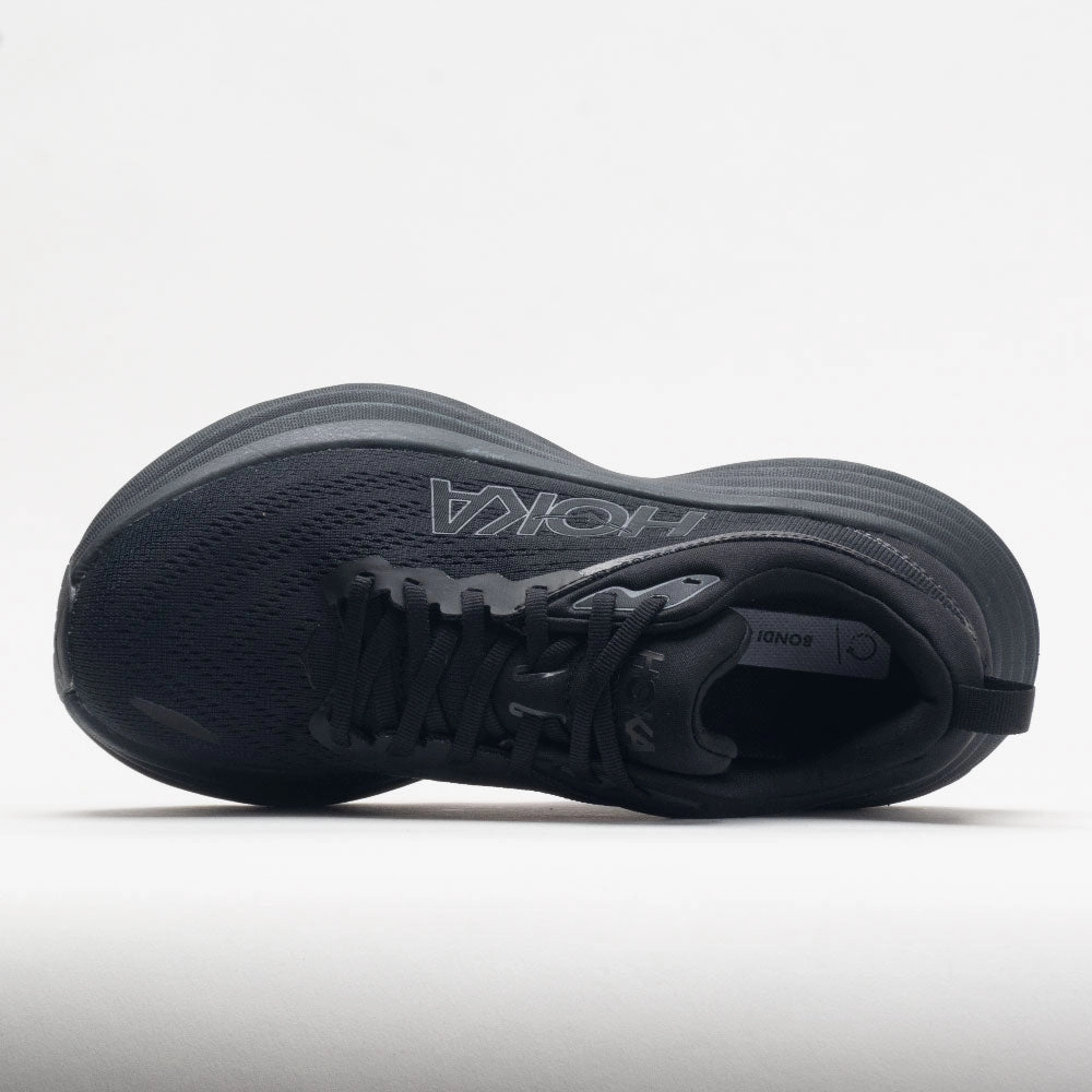 budget - friendly shoe price ventilated shoes HOKA Bondi 8 Women's  Black/Black