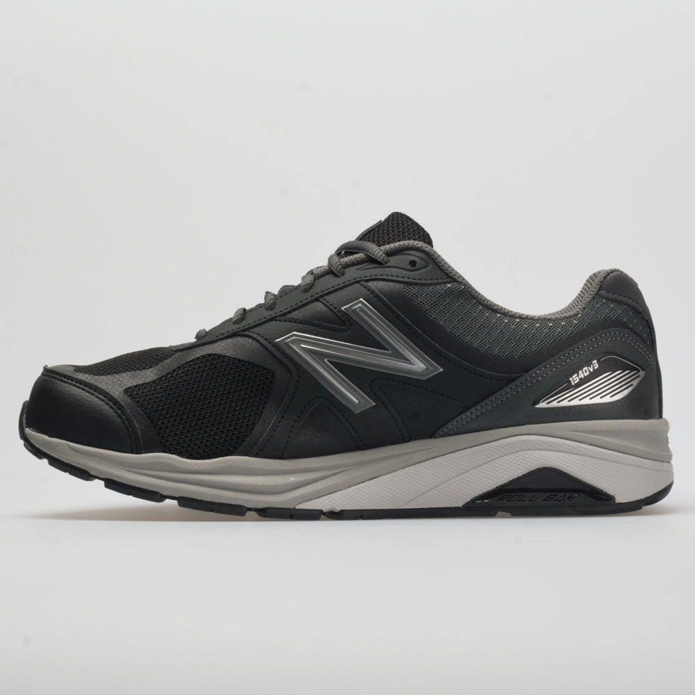 New Balance 1540v3 Men's  Black/Castlerock cross - country running option wedge - heel shoes