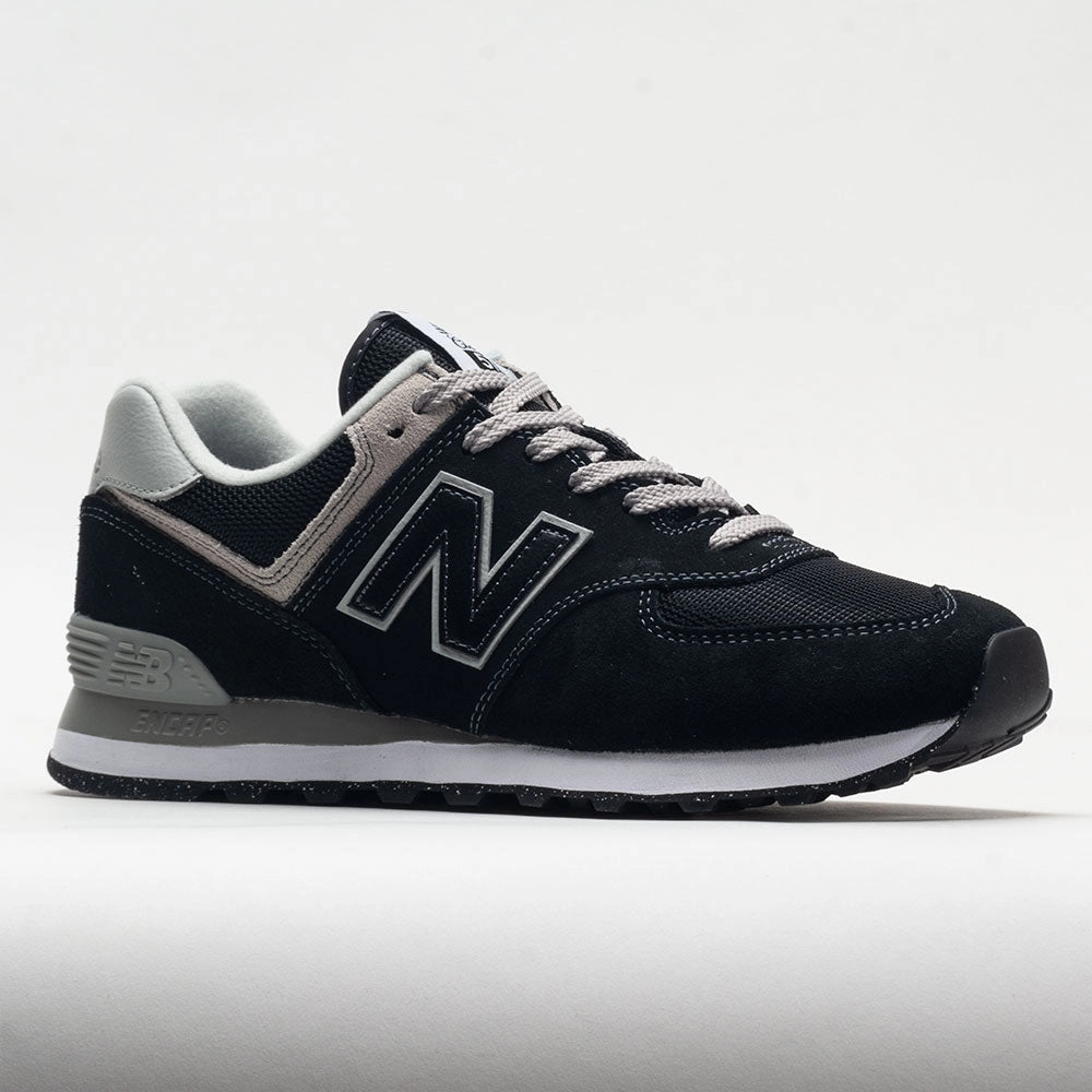 Mesh - Upper all - terrain - feature shoes New Balance 574 Core Men's  Black/White