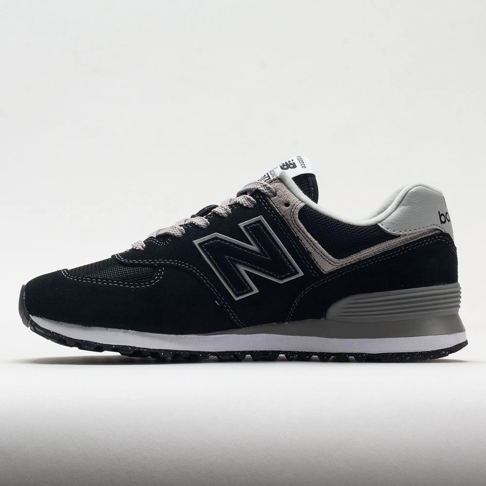 New Balance 574 Core Men's  Black/White brushed - finish - design shoes