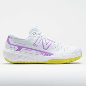 jogging footwear Active Movement New Balance 696v5 Women's  White/Purple Fade