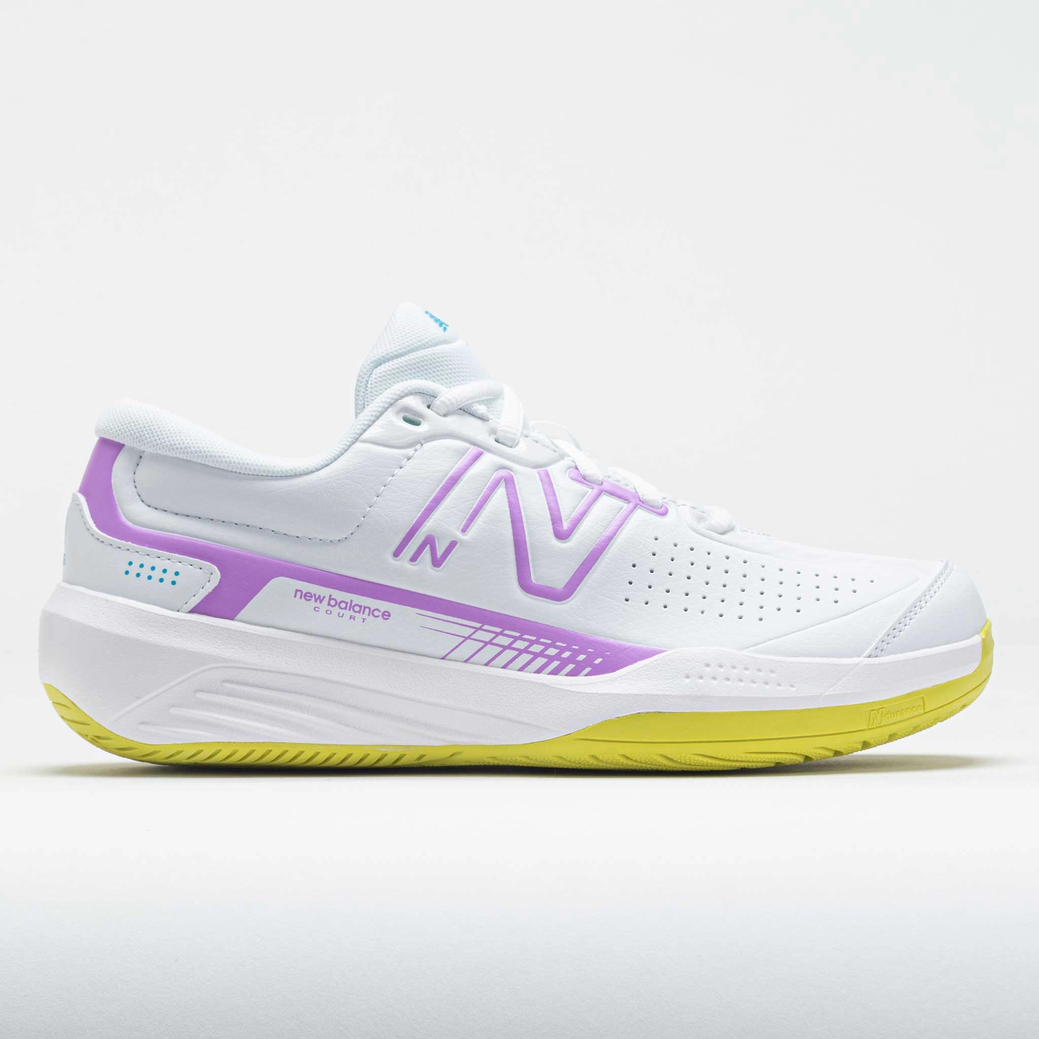 jogging footwear Active Movement New Balance 696v5 Women's  White/Purple Fade