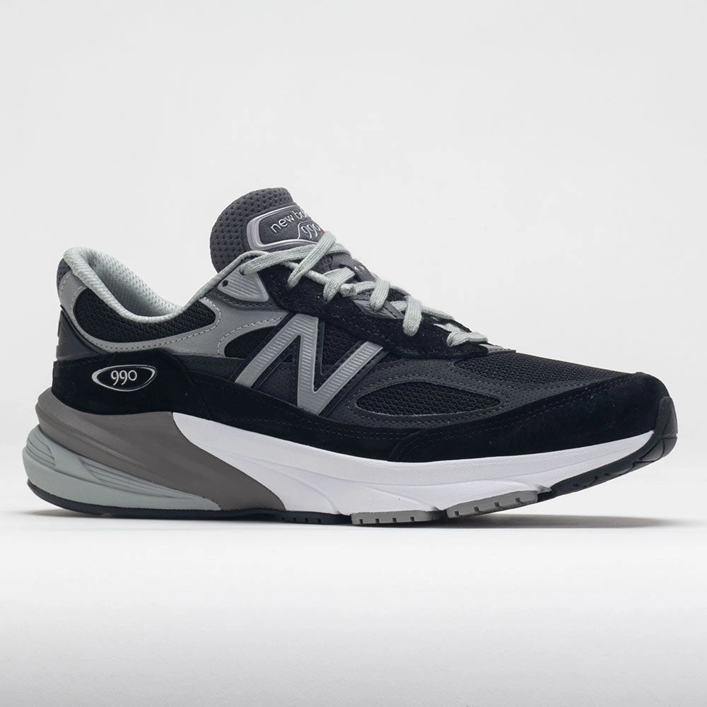 New Balance 990v6 Women's  Black/White synthetic leather