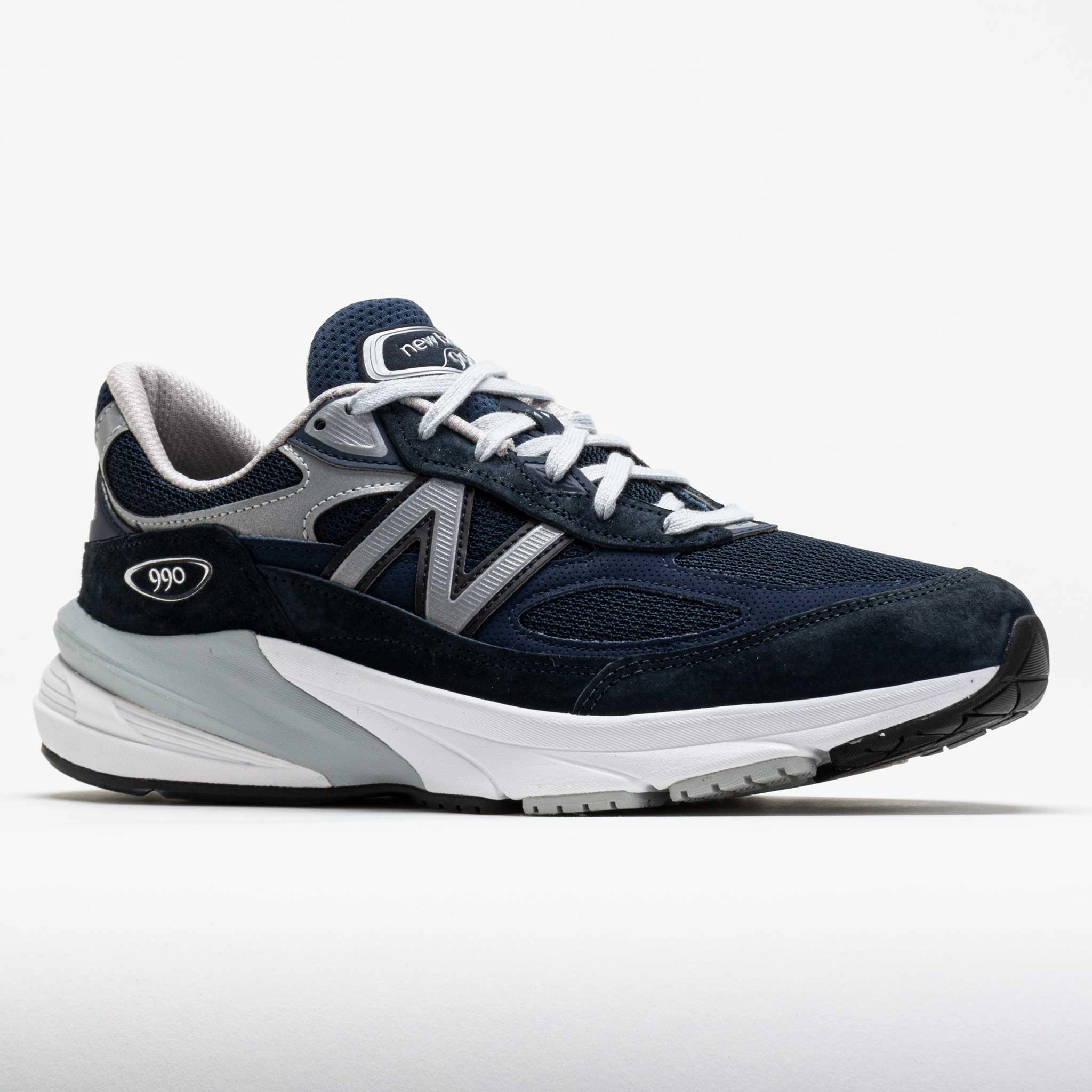 New Balance 990v6 Women's  Navy/White running for a way to stay successful plant - themed running option