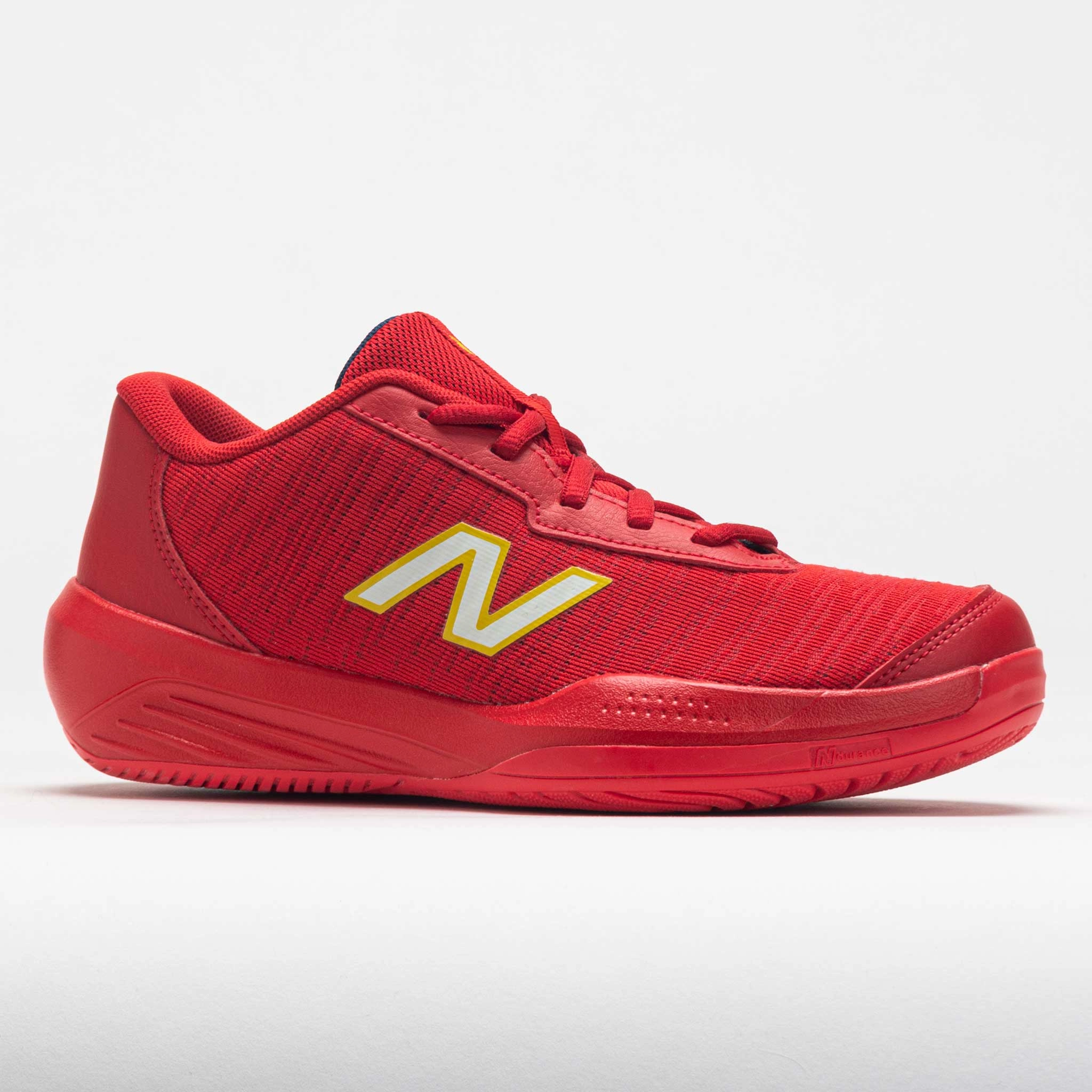 New Balance 996v5 Junior  True Red/White training aids
