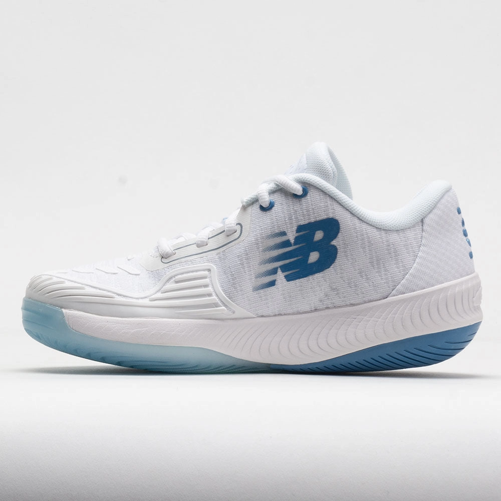 pilates running shoes running in obstacle races shoes New Balance 996v5 Women's  White/Navy/Hi-lite
