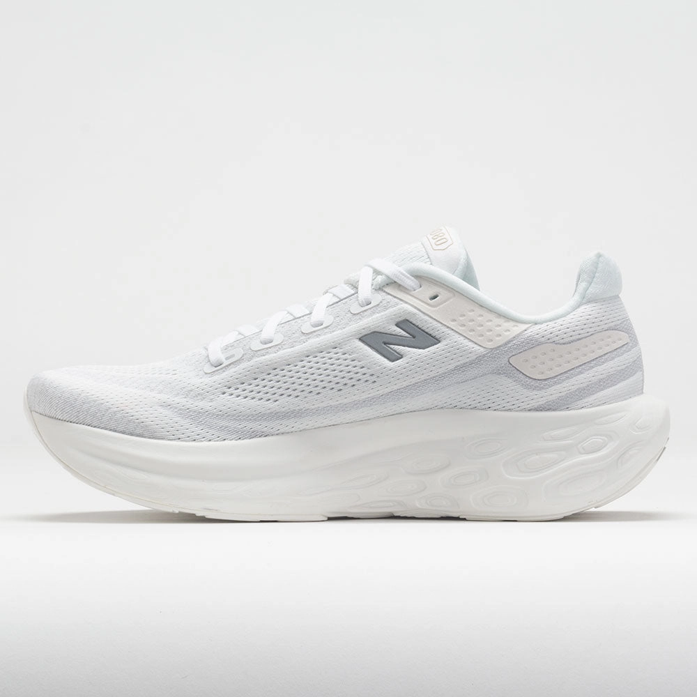 Comfort Strapping New Balance Fresh Foam X 1080v13 Men's  White/Light Silver Metallic