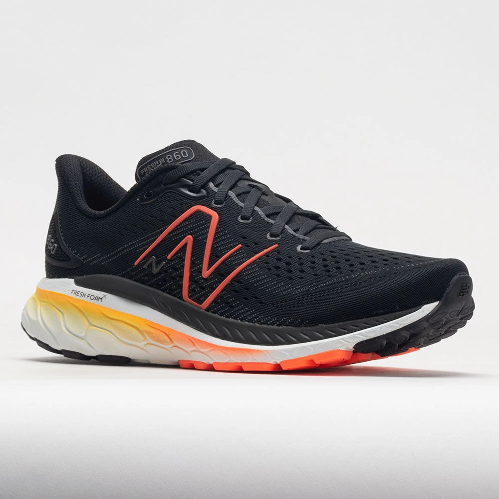 summer - specific shoes New Balance Fresh Foam X 860v13 Men's  Black/Neon Dragonfly/Marigold