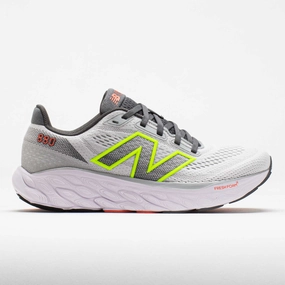 New Balance Fresh Foam X 880v14 Women's  Grey/Taro/Lime Glo/Gulf Red evening - wear shoes