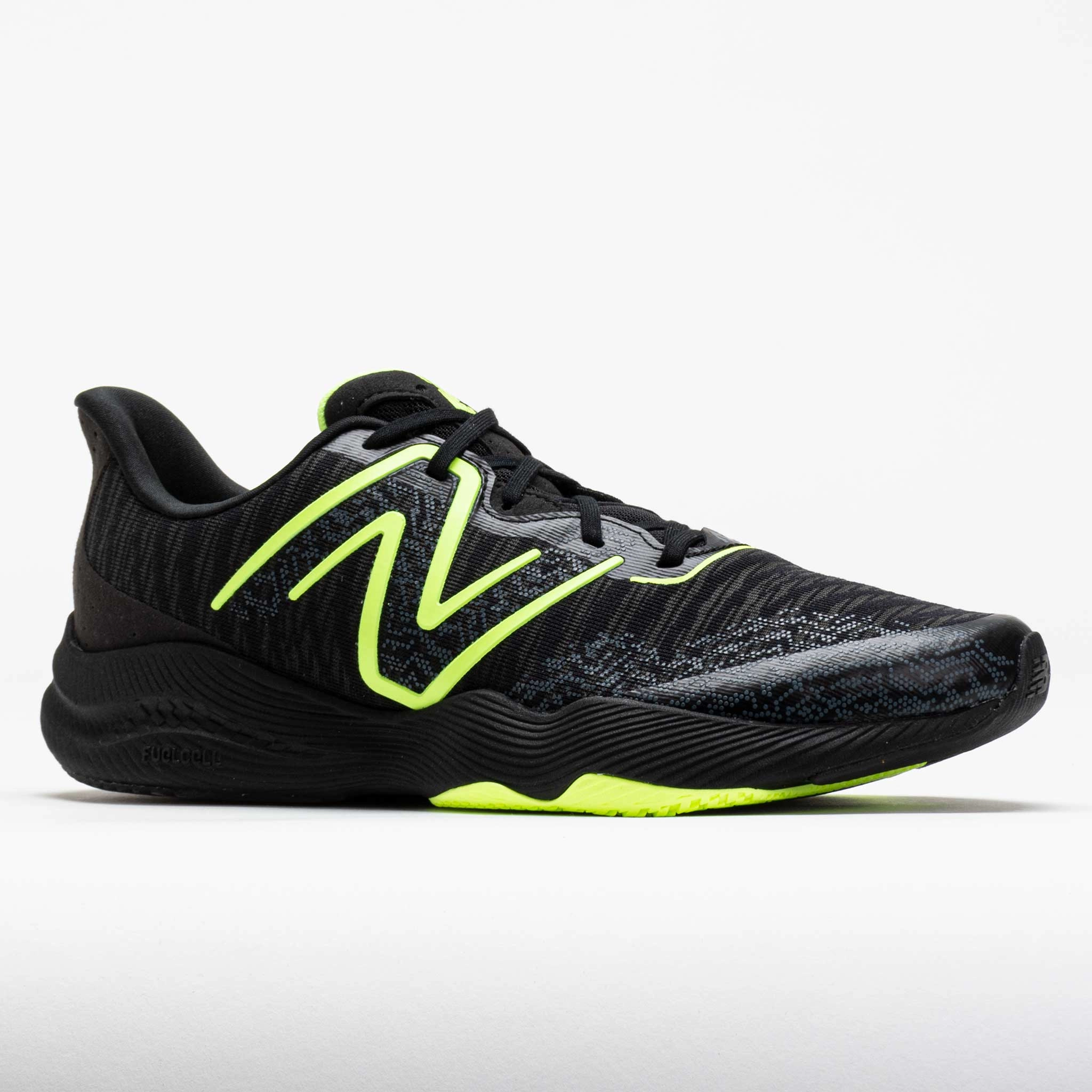 beginner runner's shoe pick New Balance FuelCell Shift TRv2 Men's  Black/Phantom/Bleached Lime Glo