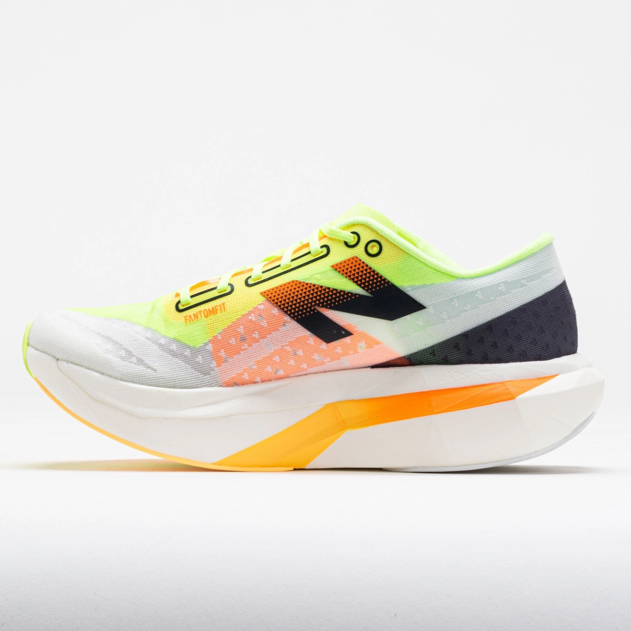 New Balance FuelCell SuperComp Elite v4 Women's  White/Bleached Lime low - impact Anti - fatigue