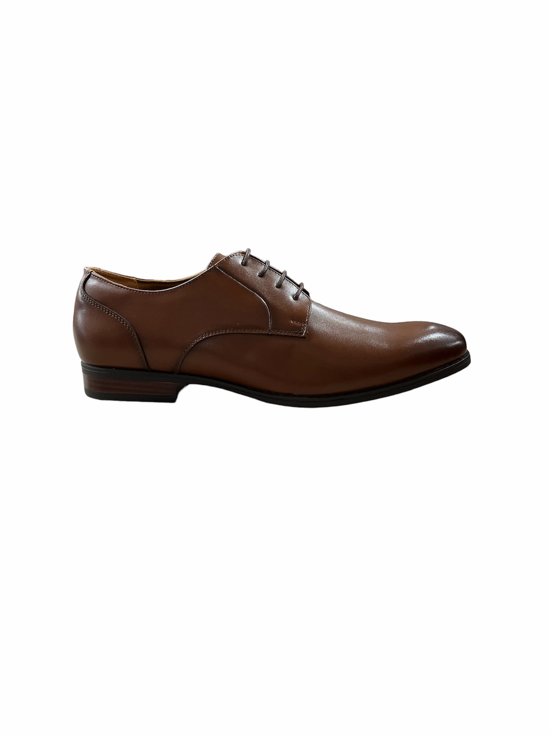 Glow Step Newell Plain Toe Cognac