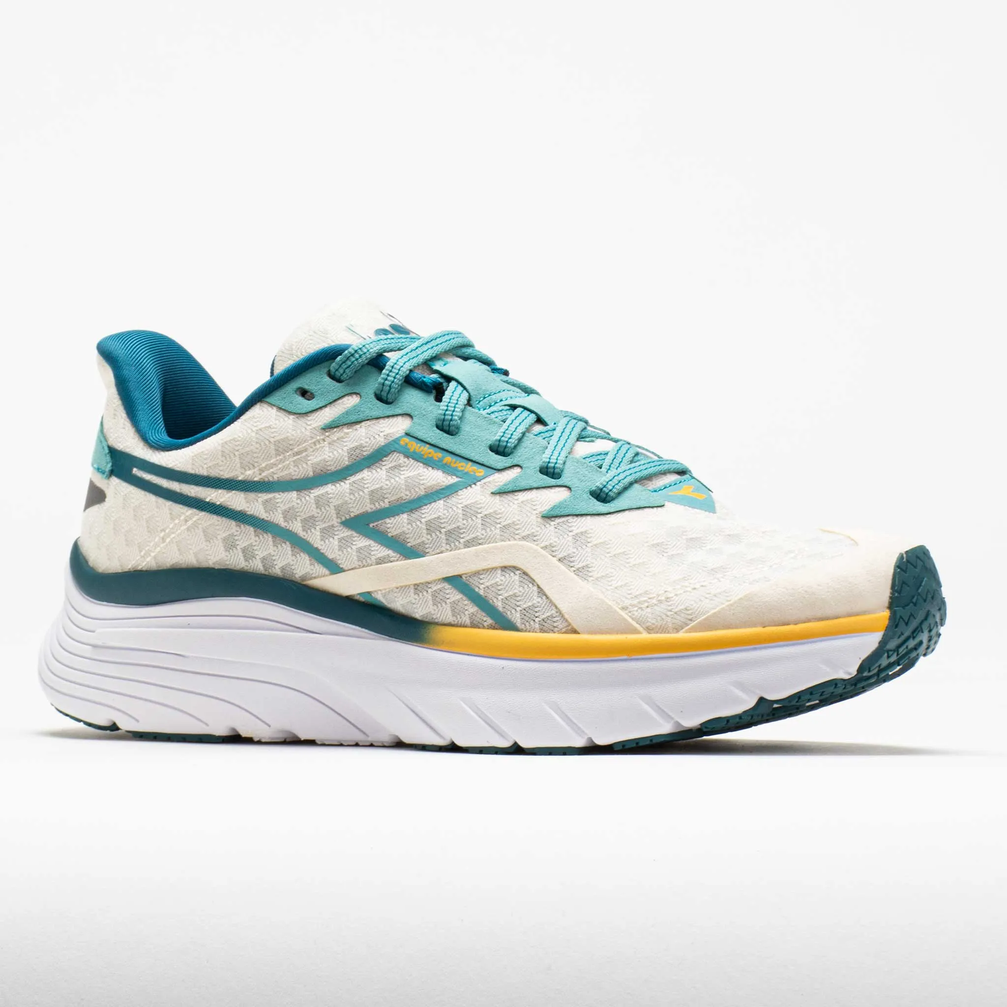 Diadora Equipe Nucleo Women's  Whisper White/Dusty Turquoise Mud run