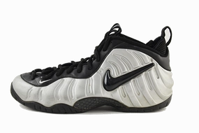 Comfortable Heel Counter Nike Air Foamposite Pro "Silver Surfer"
