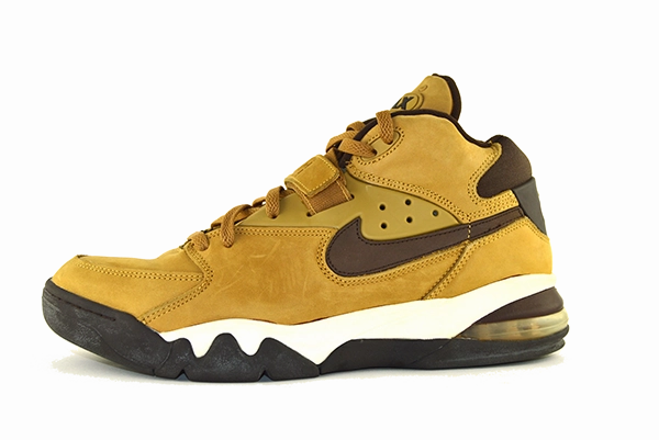 Nike Air Force Max Leather "Wheat" Lateral Motion Guard Engineered Knit Zone