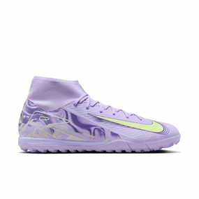 Nike Air Zoom Mercurial Superfly 10 Academy TF Turf Soccer Shoes NU1 - Purple Agate/ Barely Volt High Performance Pivot Control