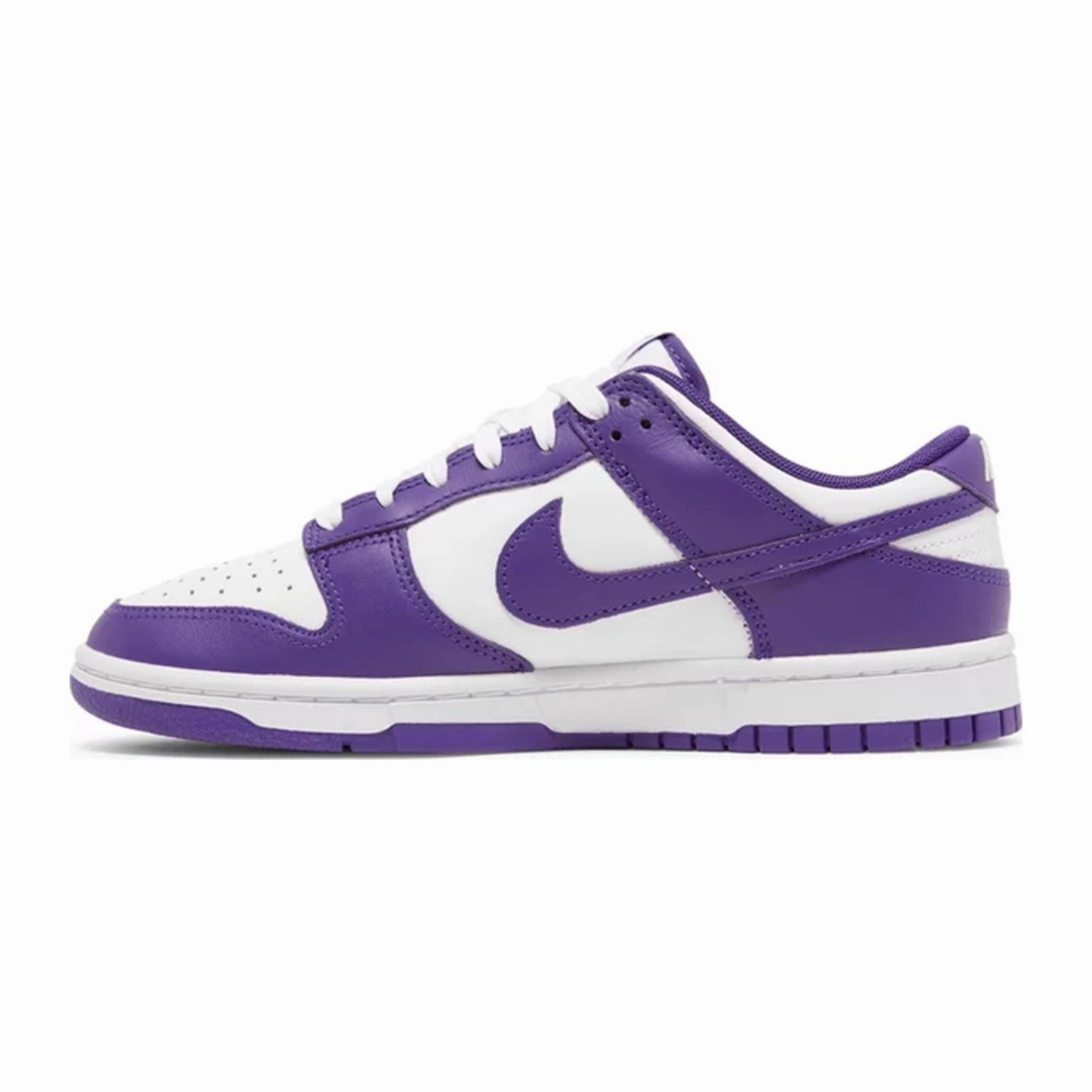 Nike Dunk Low, Championship Purple Easy Steps Lace Free Fastenings