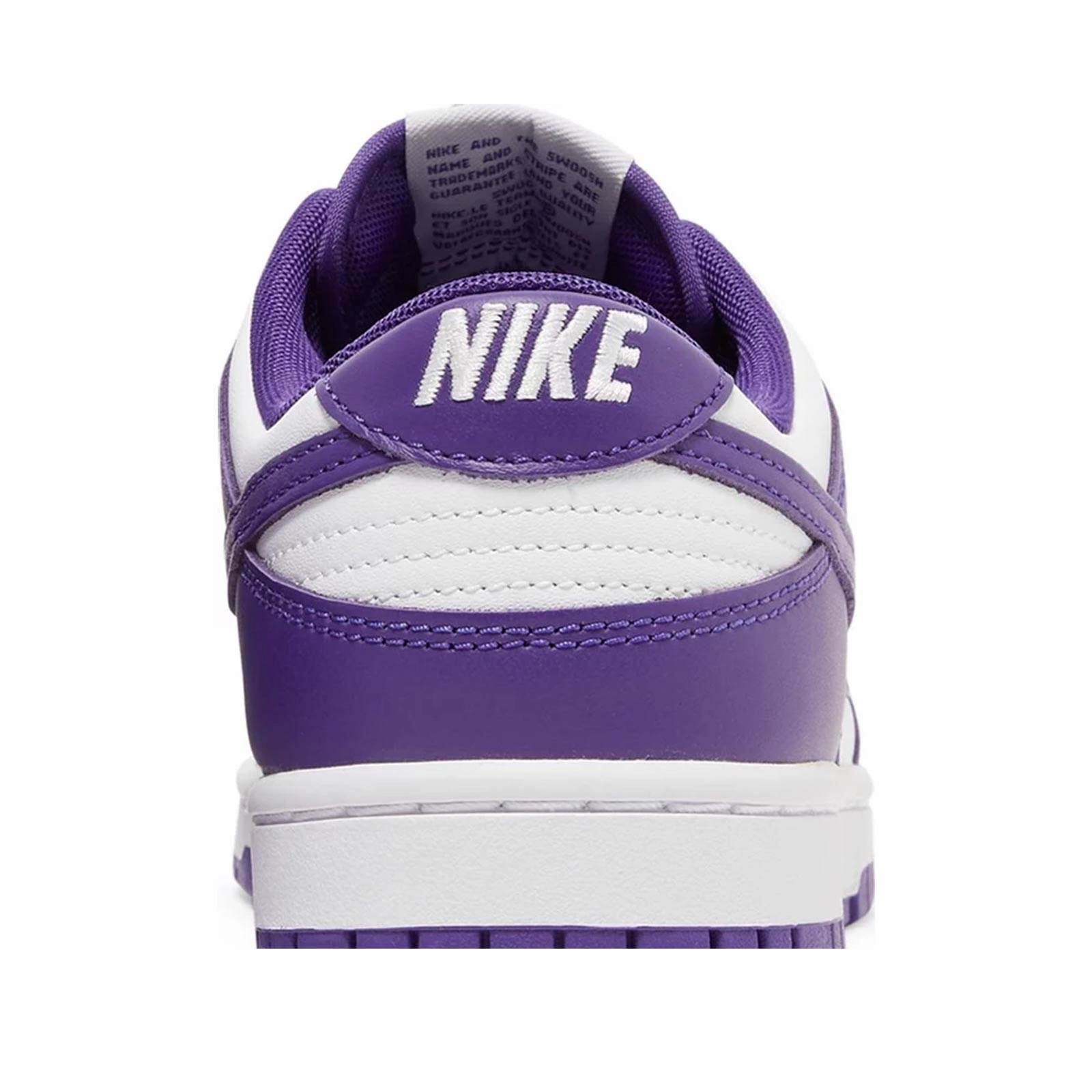 Dynamic Arch Bridge Quick Dry Liner Nike Dunk Low, Championship Purple