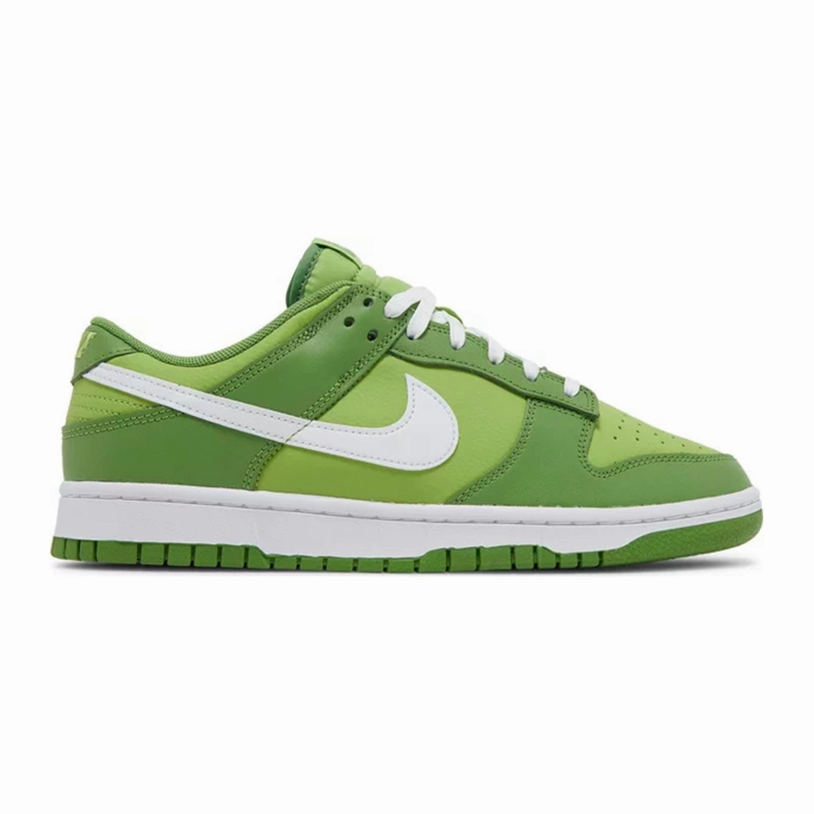 Nike Dunk Low, Chlorophyll Durable Rubber Outsole Micro Perforation Ventilation