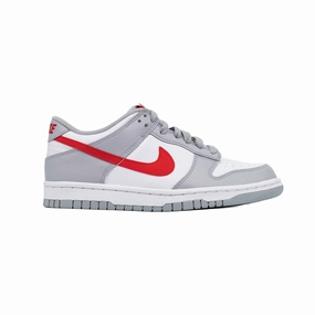 Nike Dunk Low (GS), Grey Red Running Routine