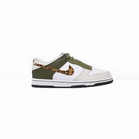 Iconic arch Nike Dunk Low (GS), Leopard