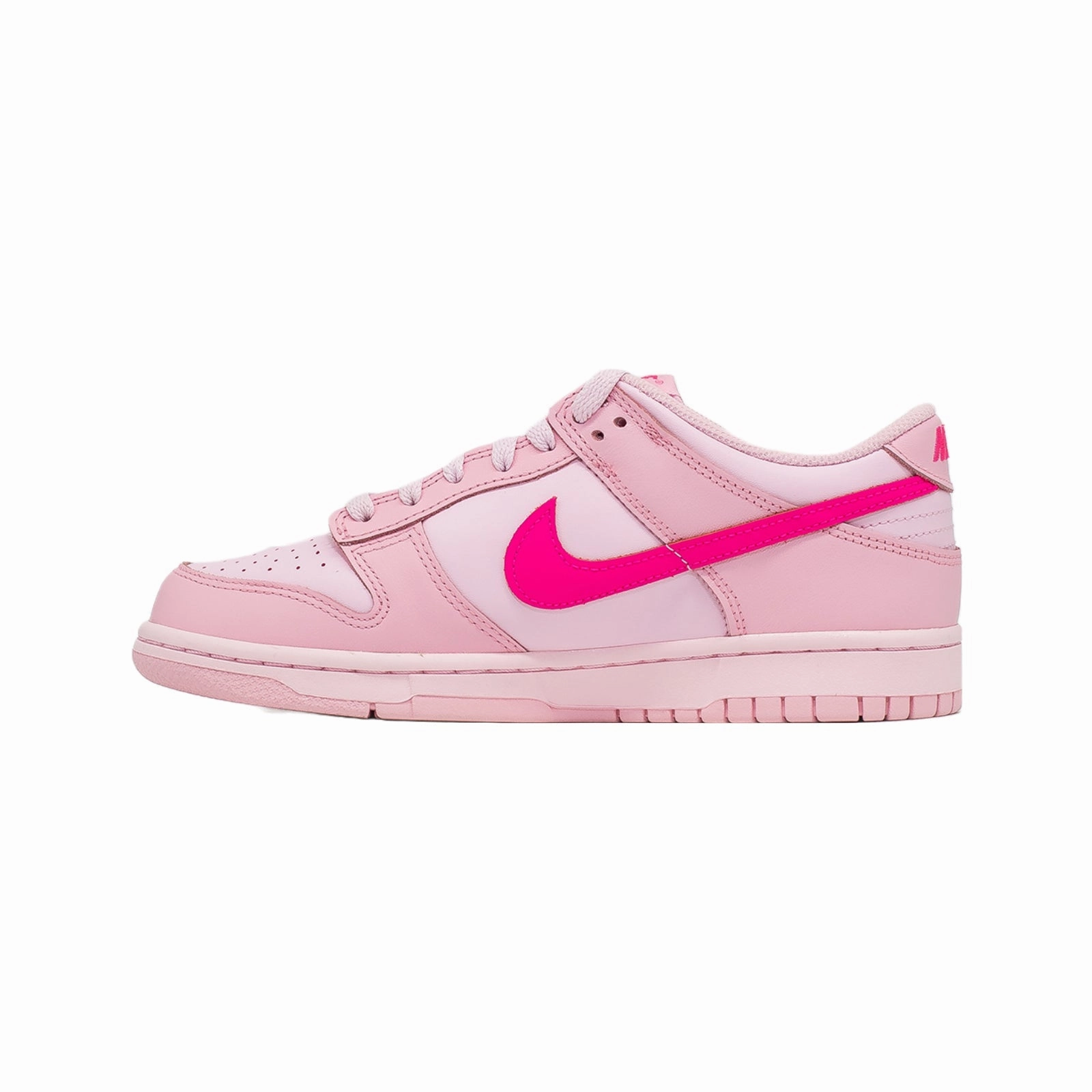 Shock   Absorbing Nike Dunk Low (GS), Triple Pink