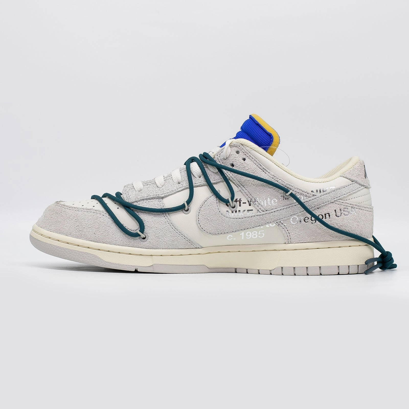 Nike Dunk Low Off-White, Lot 16 of 50 Enhanced Grip Pattern