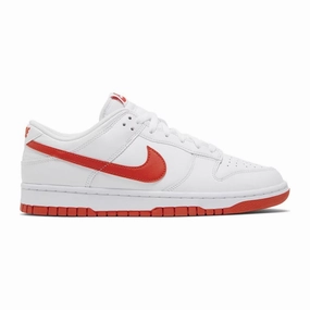 Hydrophobic Upper Material Kinetic Motion Engine Nike Dunk Low, Picante Red