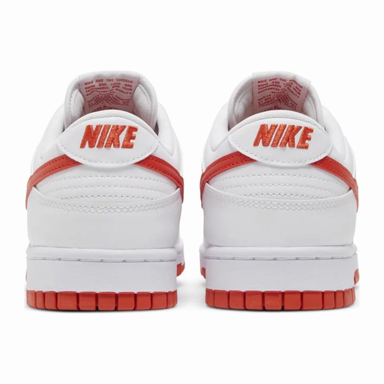 Lightweight Feel Durable Eyelets Nike Dunk Low, Picante Red