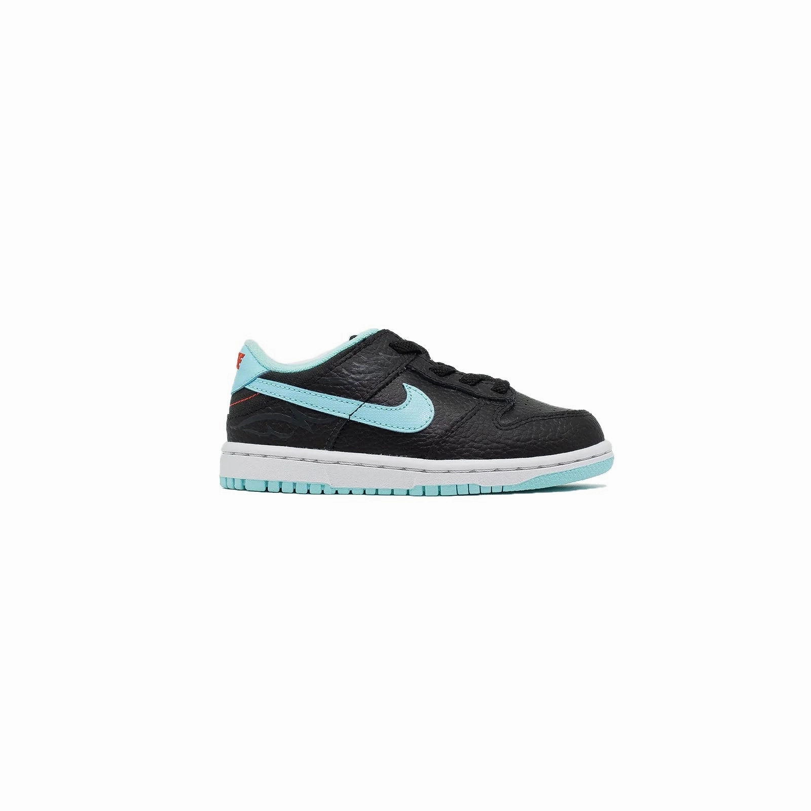 Neutral Wear Supportive Wear Nike Dunk Low (PS), Barber Shop- Black