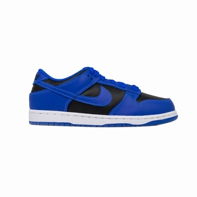 Lace Up Closure Systems Comfort Benefit Nike Dunk Low (PS), Hyper Cobalt
