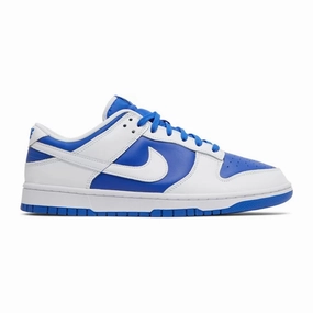 Nike Dunk Low, Racer Blue White Unisex Fit Gym-Friendly