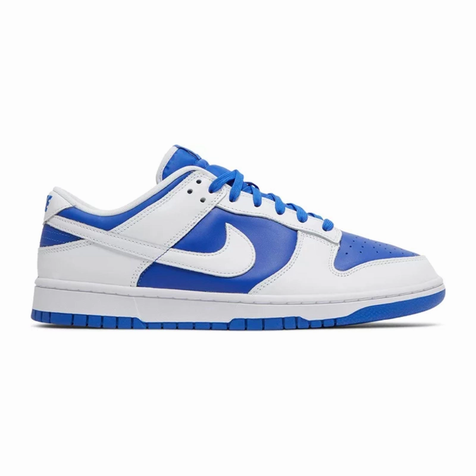 Nike Dunk Low, Racer Blue White Unisex Fit Gym-Friendly